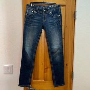 MISS ME signature ankle skinny jeans 28